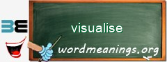 WordMeaning blackboard for visualise